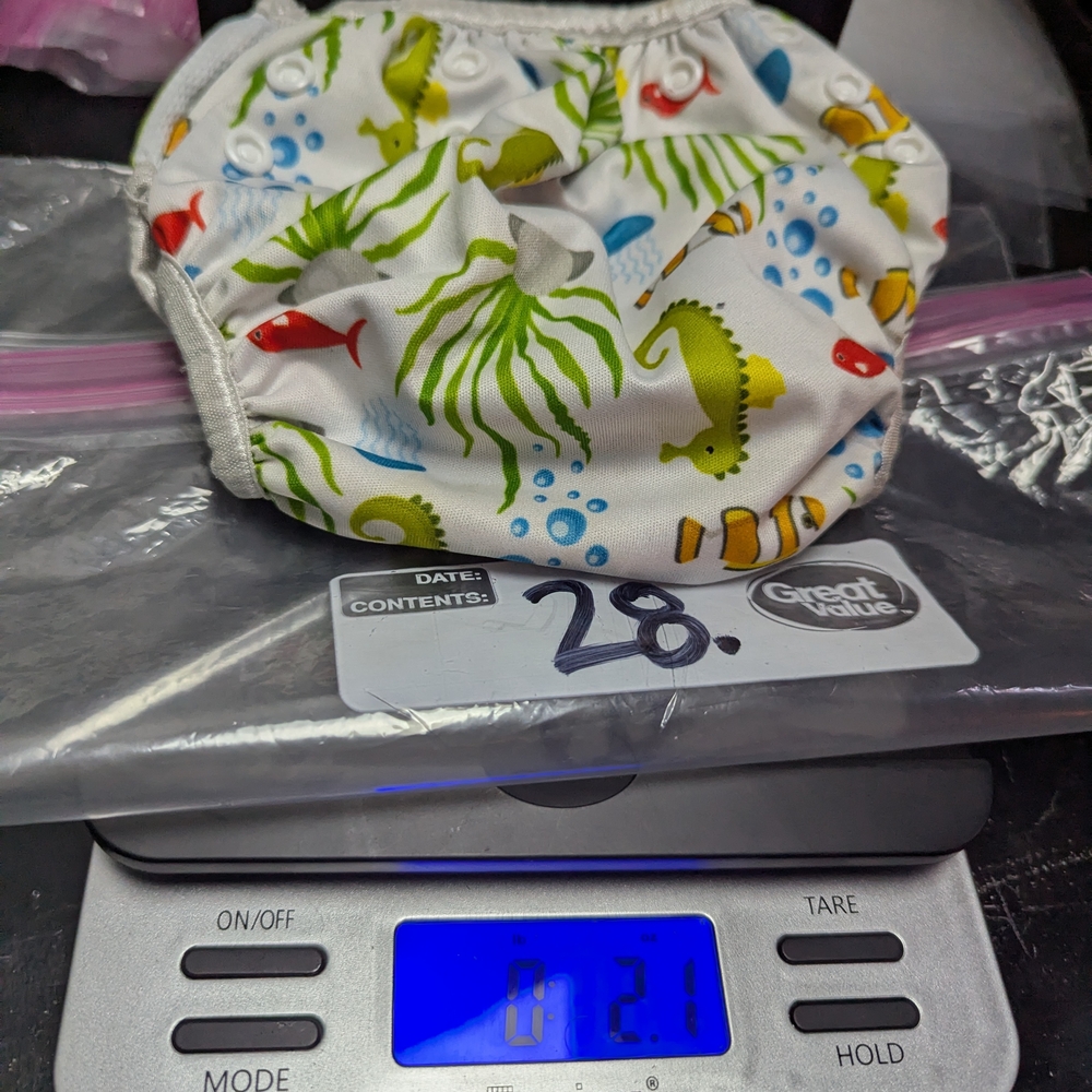 Sealife One Size Adjustable Swim Diaper - Picture 2 of 4